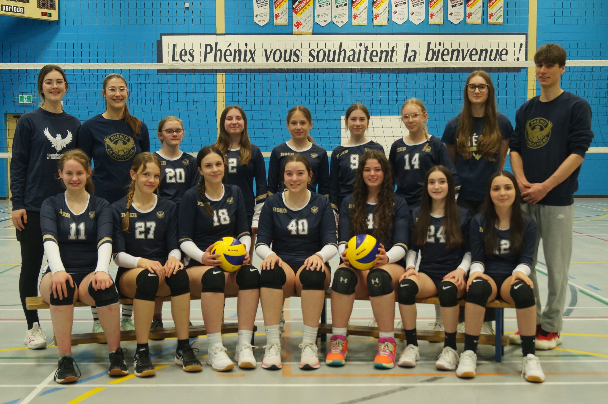 Volleyball benjamin féminin Div. 4 Niv. 14