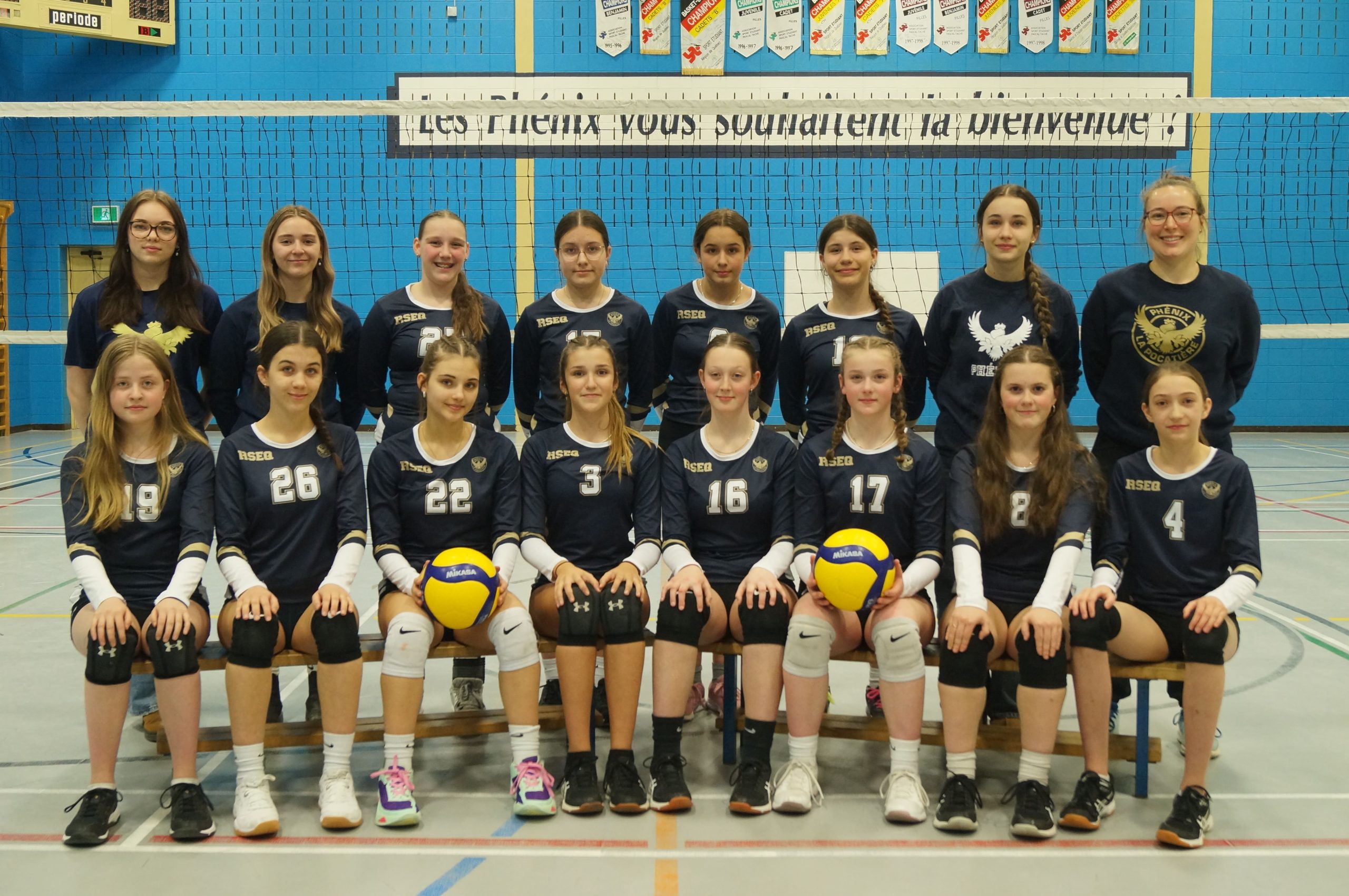 Volleyball benjamin féminin Div. 4 Niv. 5